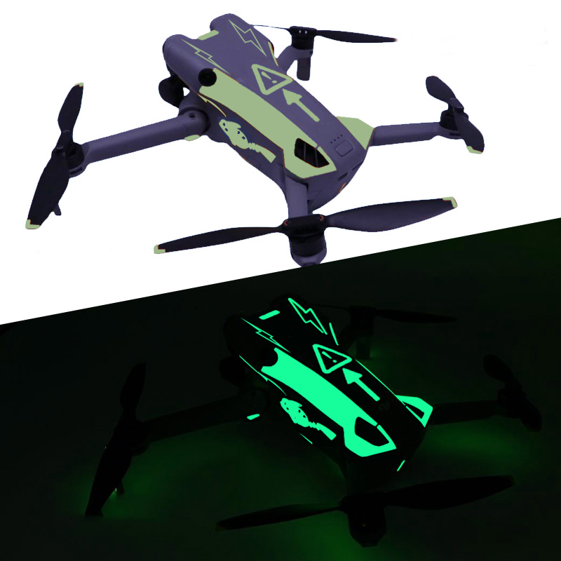 Drone Kit Waterproof - Kit de adesivos decorativos brilhantes para