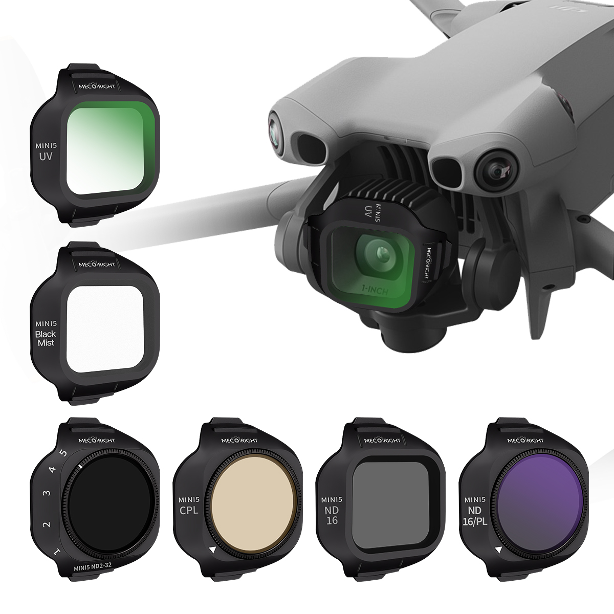 Drone Kit Build Yourself - Conjunto de Filtros Mecoright para DJI