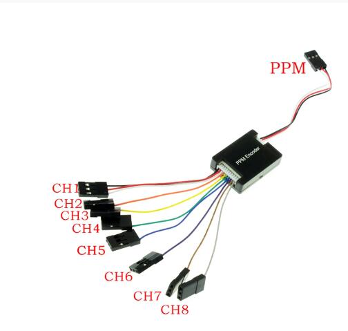 Pwm para ppm encoder switcher  - Drone Kit Hexacopter avaliação e preço